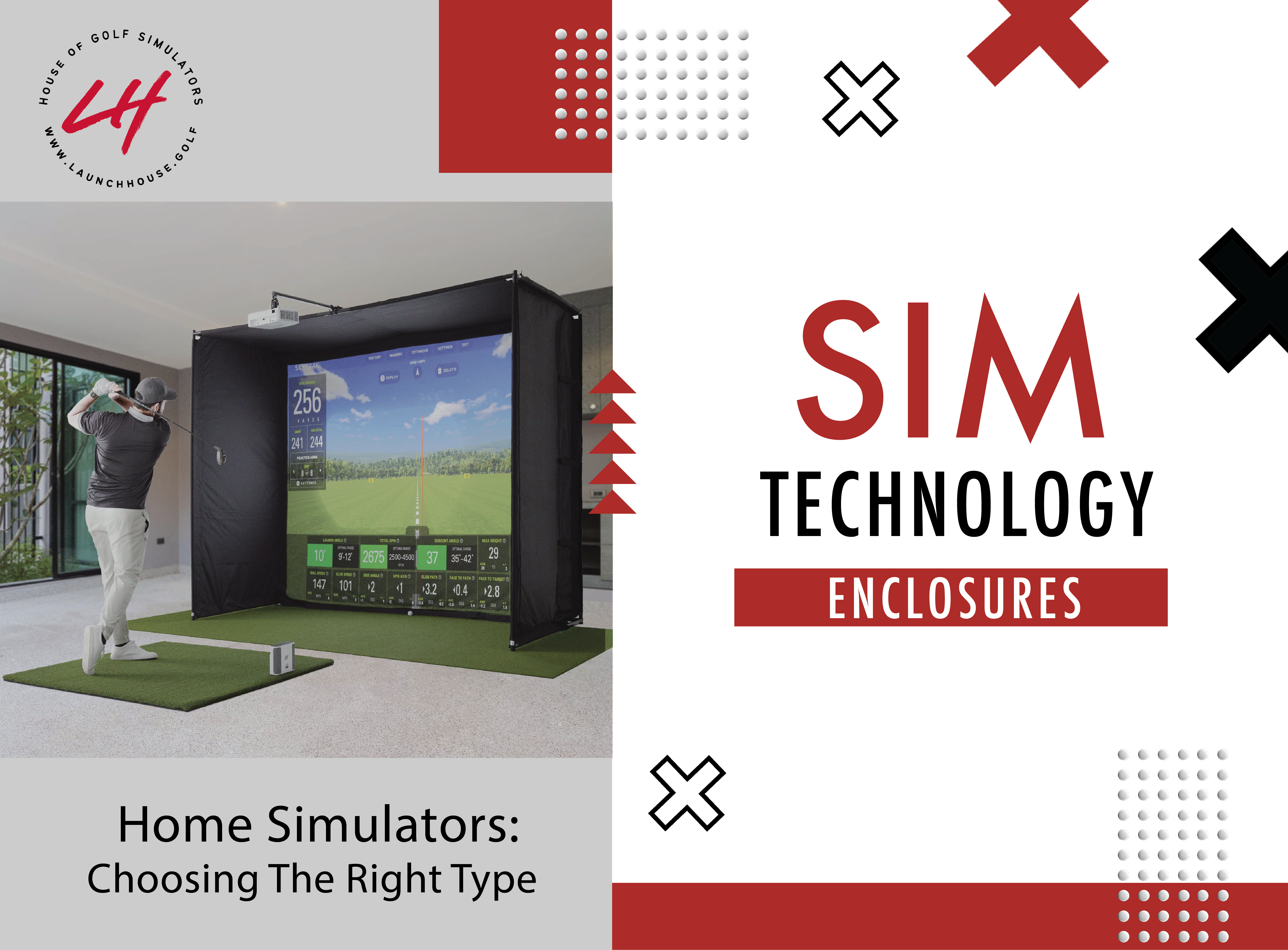 Choosing the Right Enclosure for Your Golf Simulator