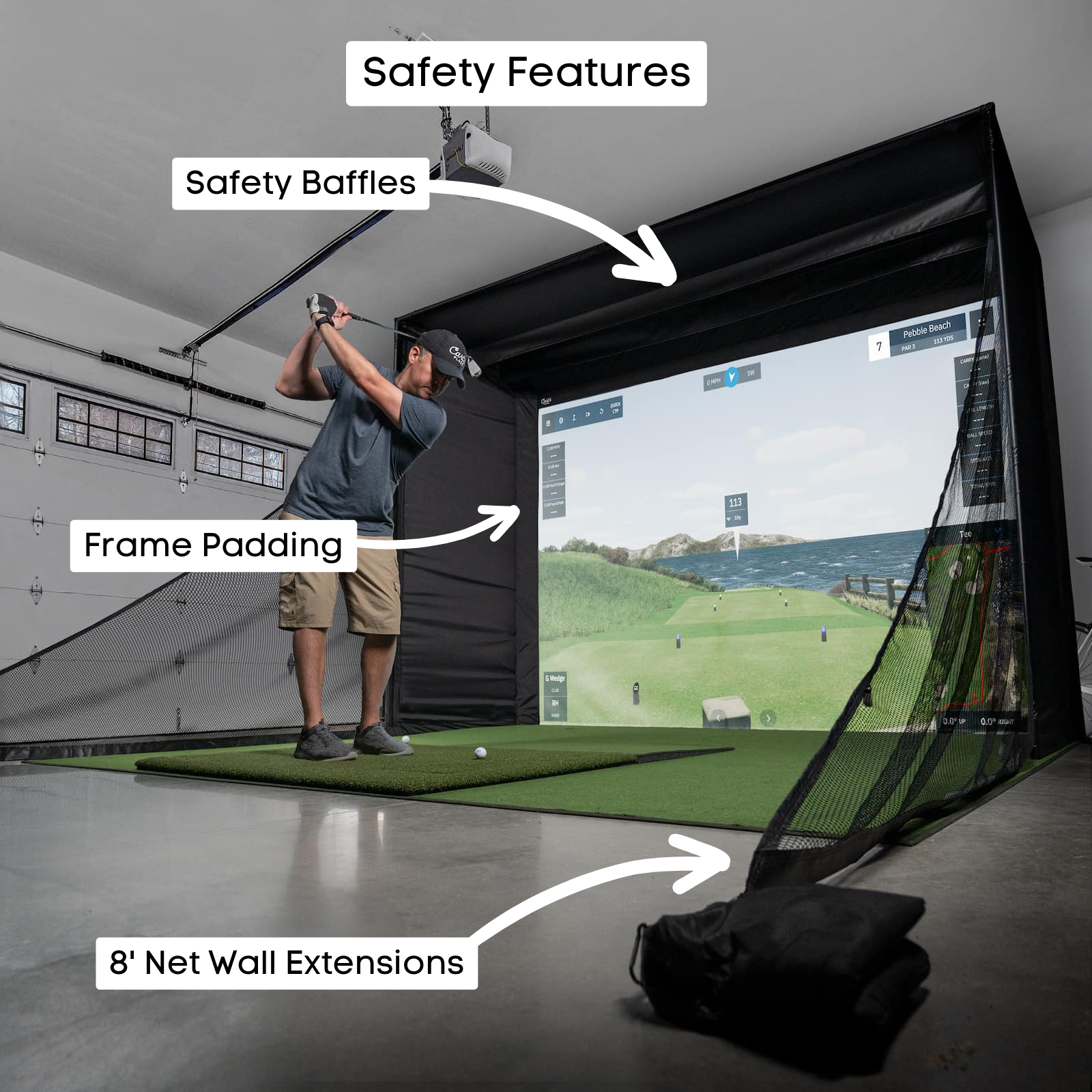 Premium Golf Impact Screens, Best Quality - Carl's Place