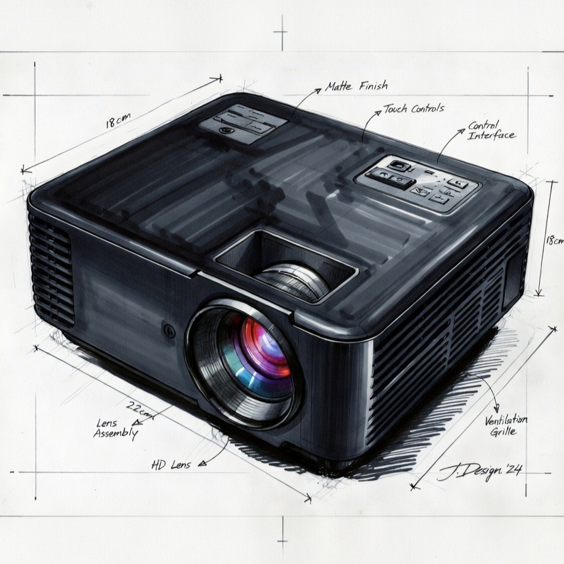 Projector guide